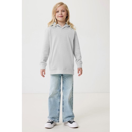 Sudadera Iqoniq Yengo capucha de algodón reciclado niños