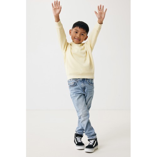 Sudadera Iqoniq Yengo capucha de algodón reciclado niños