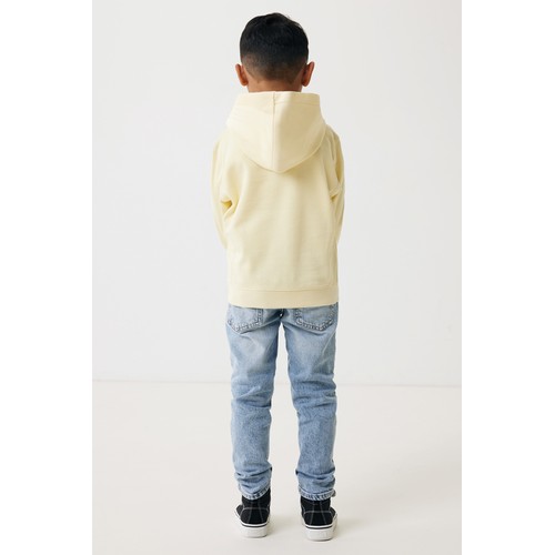 Sudadera Iqoniq Yengo capucha de algodón reciclado niños