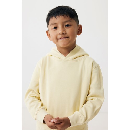 Sudadera Iqoniq Yengo capucha de algodón reciclado niños
