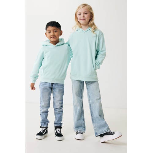 Sudadera Iqoniq Yengo capucha de algodón reciclado niños