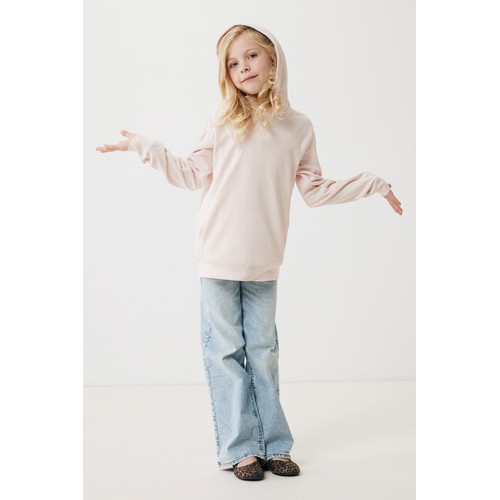 Sudadera Iqoniq Yengo capucha de algodón reciclado niños