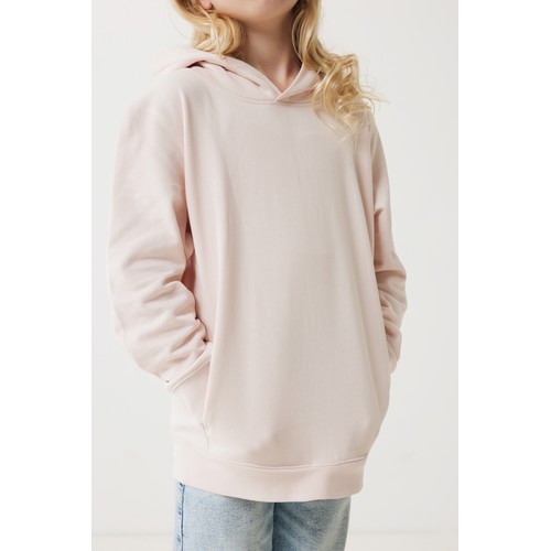 Sudadera Iqoniq Yengo capucha de algodón reciclado niños