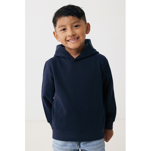 Sudadera Iqoniq Yengo capucha de algodón reciclado niños
