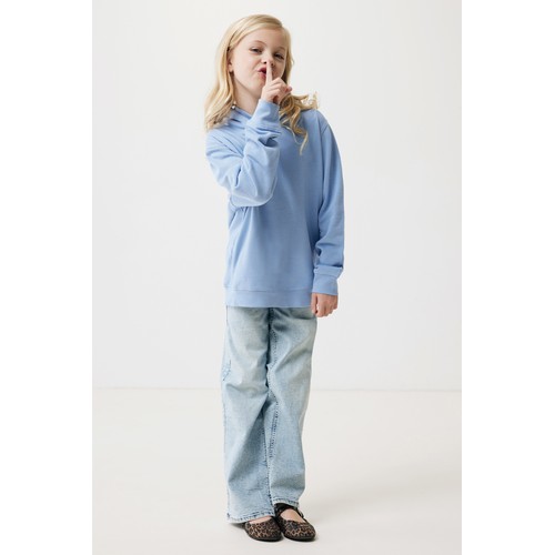 Sudadera Iqoniq Yengo capucha de algodón reciclado niños