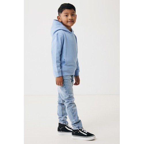 Sudadera Iqoniq Yengo capucha de algodón reciclado niños