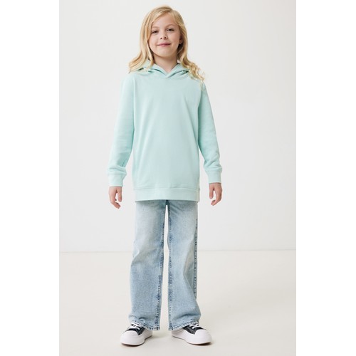 Sudadera Iqoniq Yengo capucha de algodón reciclado niños