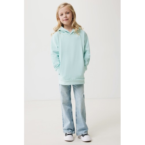 Sudadera Iqoniq Yengo capucha de algodón reciclado niños