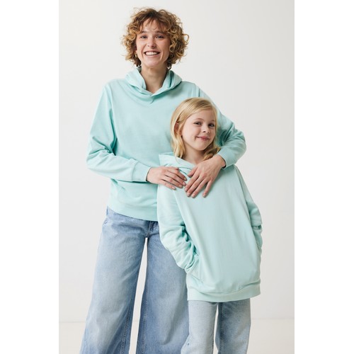 Sudadera Iqoniq Yengo capucha de algodón reciclado niños