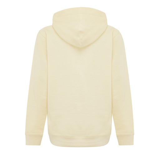 crema IQONIQ Yengo Sudadera Capucha Infantil Algodón Reciclado