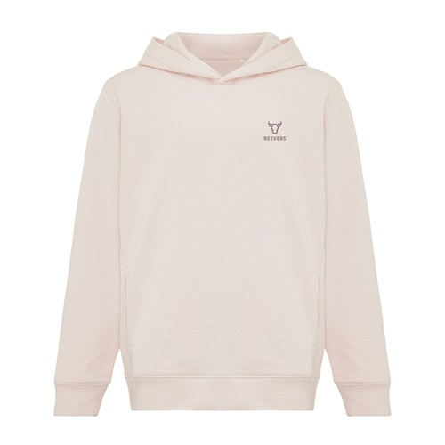pink IQONIQ Yengo Sudadera Capucha Infantil Algodón Reciclado