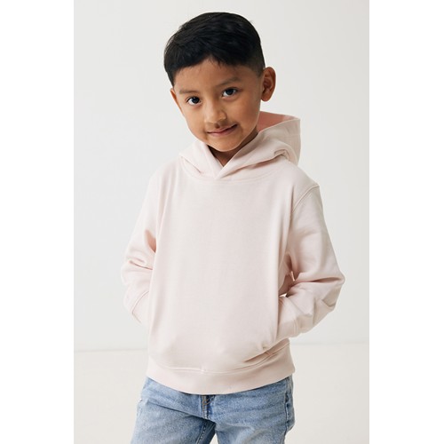 pink IQONIQ Yengo Sudadera Capucha Infantil Algodón Reciclado
