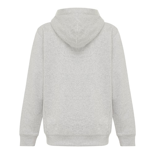 moteado gris claro IQONIQ Yengo Sudadera Capucha Infantil Algodón Reciclado