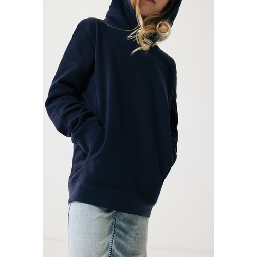 Sudadera Iqoniq Yengo capucha de algodón reciclado niños
