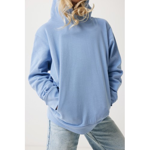 Sudadera Iqoniq Yengo capucha de algodón reciclado niños