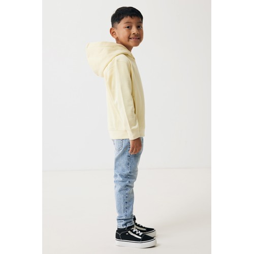 Sudadera Iqoniq Yengo capucha de algodón reciclado niños