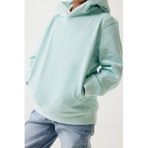 Sudadera Iqoniq Yengo capucha de algodón reciclado niños