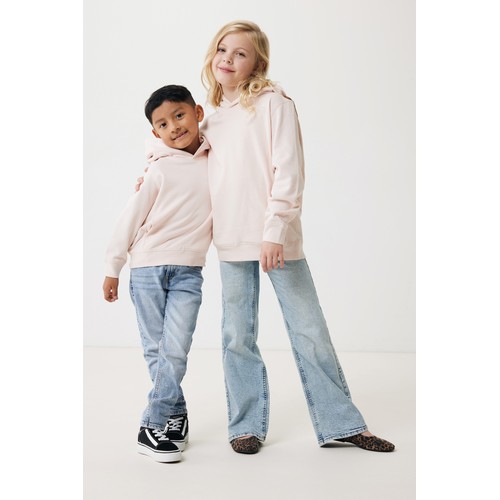 Sudadera Iqoniq Yengo capucha de algodón reciclado niños
