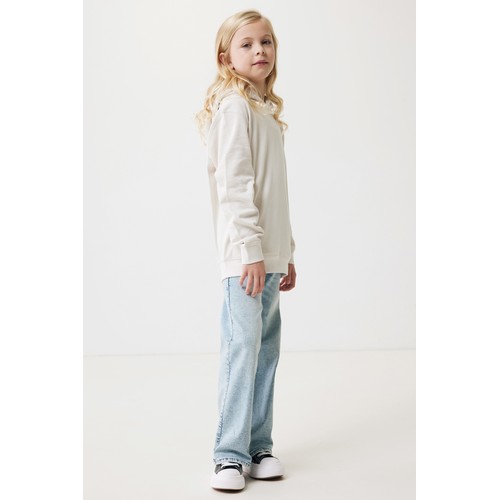 Sudadera Iqoniq Yengo capucha de algodón reciclado niños
