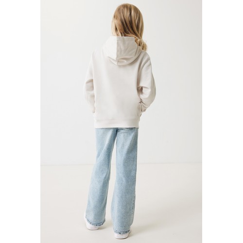 Sudadera Iqoniq Yengo capucha de algodón reciclado niños