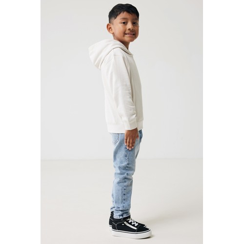 Sudadera Iqoniq Yengo capucha de algodón reciclado niños