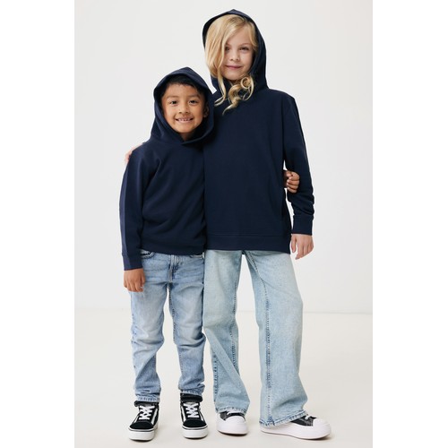 Sudadera Iqoniq Yengo capucha de algodón reciclado niños
