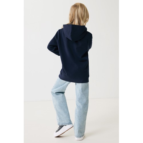 Sudadera Iqoniq Yengo capucha de algodón reciclado niños