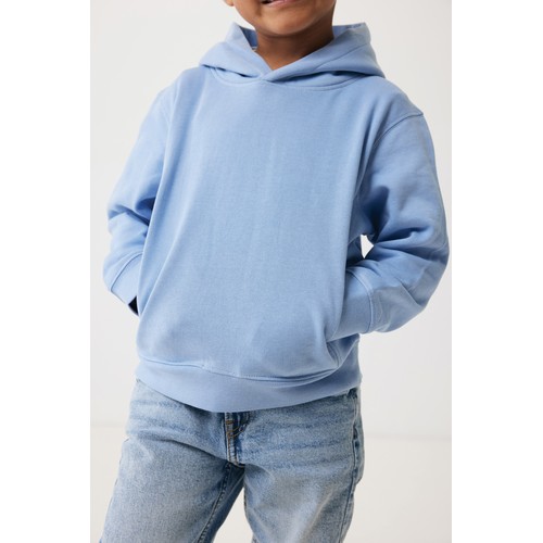 Sudadera Iqoniq Yengo capucha de algodón reciclado niños