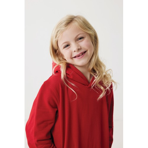 Sudadera Iqoniq Yengo capucha de algodón reciclado niños