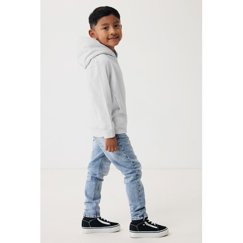 Sudadera Iqoniq Yengo capucha de algodón reciclado niños