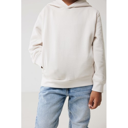 Sudadera Iqoniq Yengo capucha de algodón reciclado niños