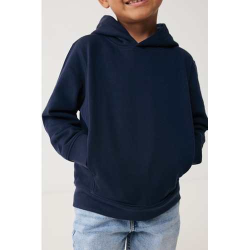 Sudadera Iqoniq Yengo capucha de algodón reciclado niños