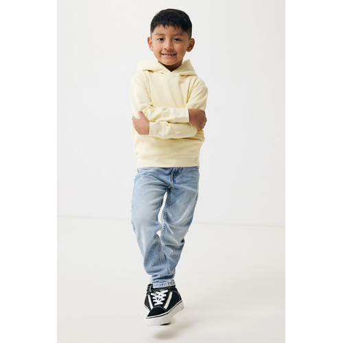 Sudadera Iqoniq Yengo capucha de algodón reciclado niños