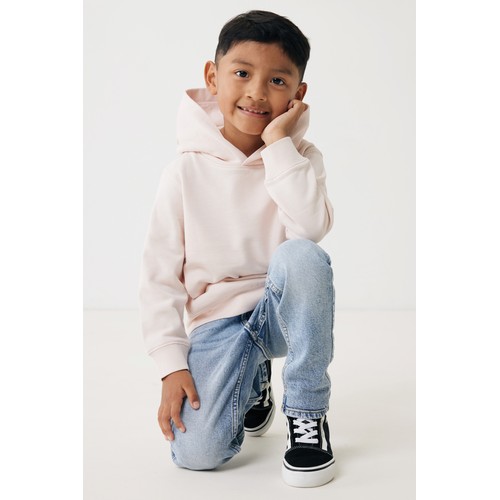 Sudadera Iqoniq Yengo capucha de algodón reciclado niños
