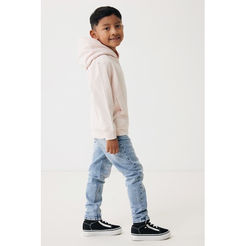 Sudadera Iqoniq Yengo capucha de algodón reciclado niños
