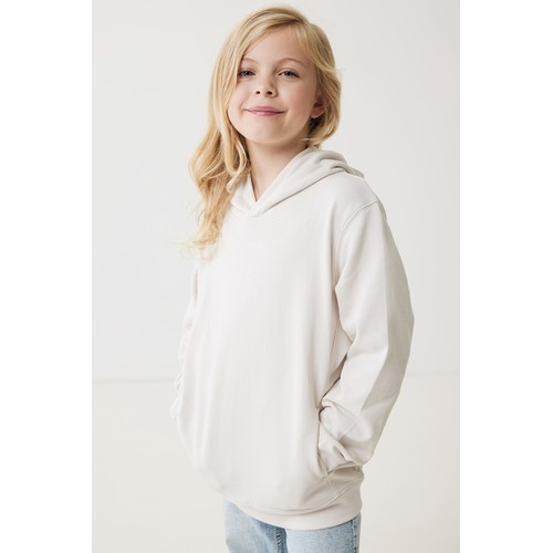 Sudadera Iqoniq Yengo capucha de algodón reciclado niños