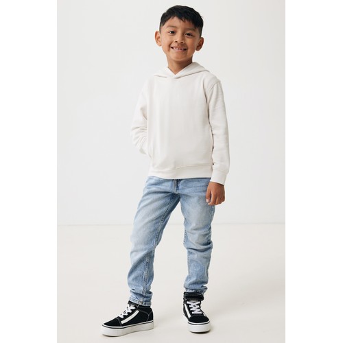 Sudadera Iqoniq Yengo capucha de algodón reciclado niños