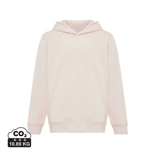 pink IQONIQ Yengo Sudadera Capucha Infantil Algodón Reciclado