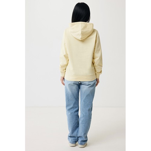 crema IQONIQ Yengo Sudadera Capucha Algodón Reciclado