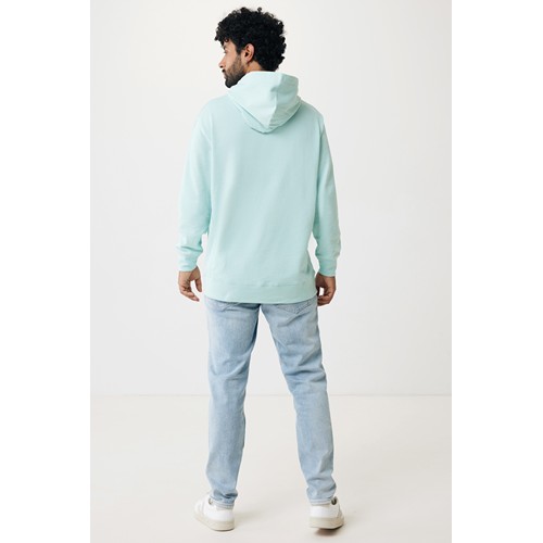 verde menta IQONIQ Yengo Sudadera Capucha Algodón Reciclado