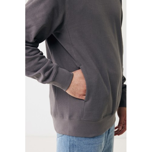 Sudadera Iqoniq Yengo con capucha algodón reciclado