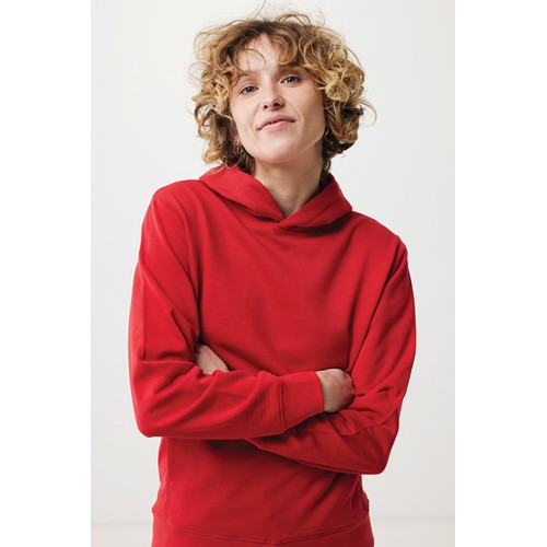 red IQONIQ Yengo Sudadera Capucha Algodón Reciclado