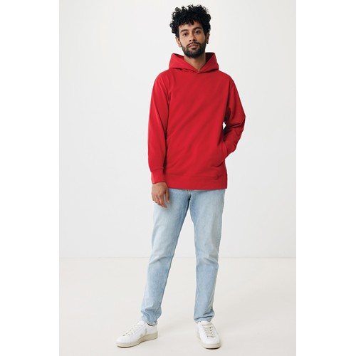 red IQONIQ Yengo Sudadera Capucha Algodón Reciclado