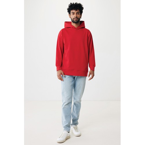 red IQONIQ Yengo Sudadera Capucha Algodón Reciclado