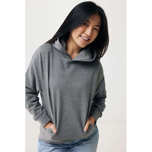 Sudadera Iqoniq Yengo con capucha algodón reciclado