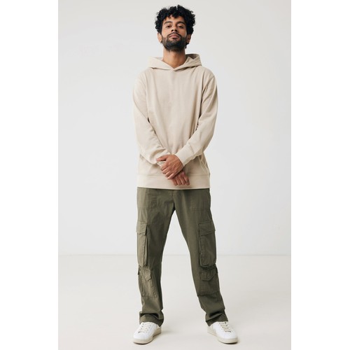 Sudadera Iqoniq Yengo con capucha algodón reciclado