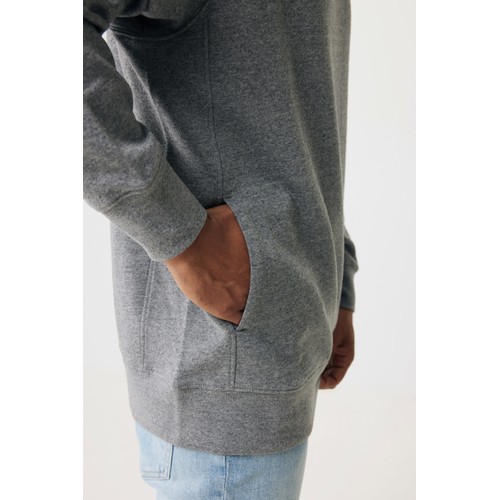 Sudadera Iqoniq Yengo con capucha algodón reciclado