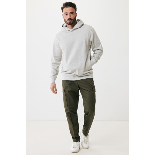 moteado gris claro IQONIQ Yengo Sudadera Capucha Algodón Reciclado