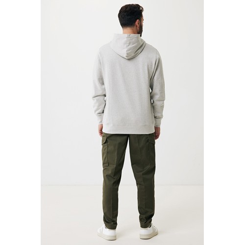 moteado gris claro IQONIQ Yengo Sudadera Capucha Algodón Reciclado