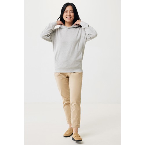 moteado gris claro IQONIQ Yengo Sudadera Capucha Algodón Reciclado